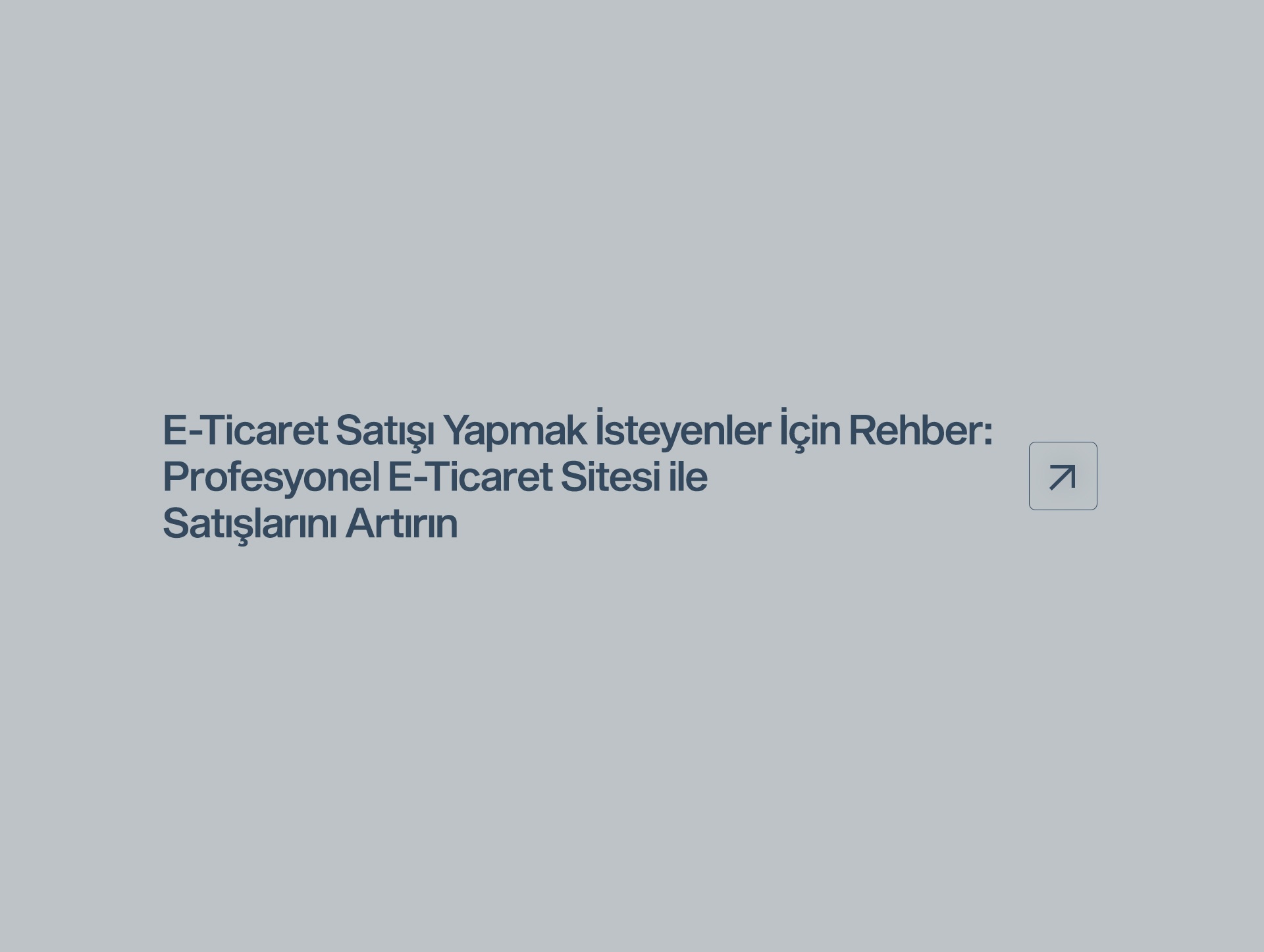 E-Ticaret Satışı Yapmak İsteyenler İçin Rehber: Profesyonel E-Ticaret Sitesi ile Satışlarını Artırın